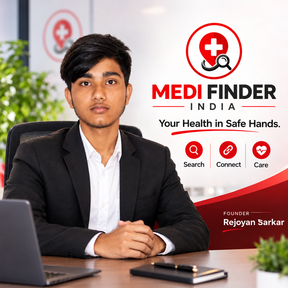 Rejoyan Sarkar, Founder of MediFinder India
